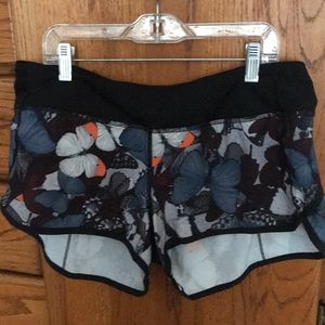 Lululemon butterfly shorts